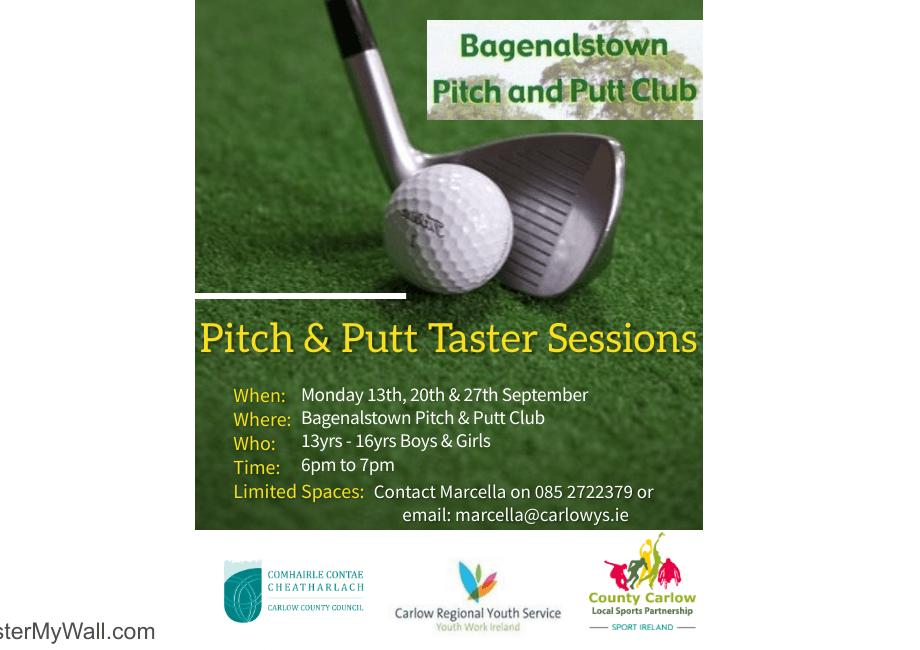 Bagenalstown Teenager Come & Try Sessions