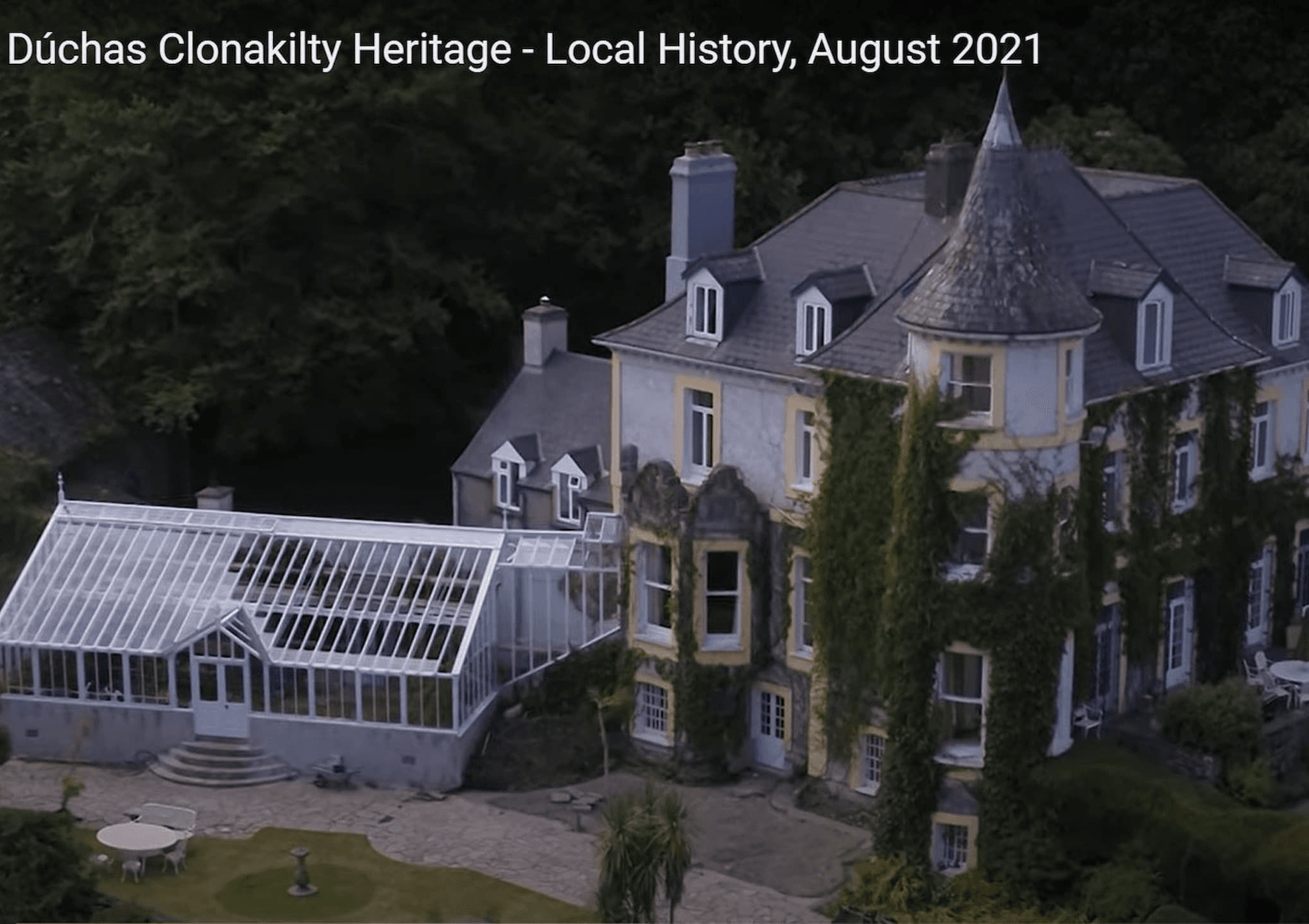 Dúchas Clonakilty Heritage launch local history video for Heritage Week