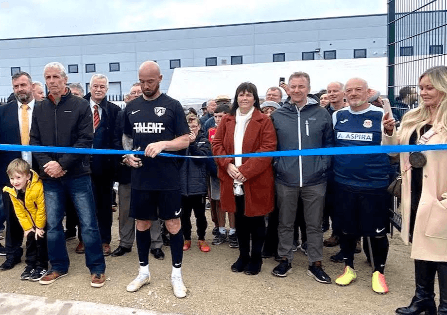 Opening of New Astra Turf pitch