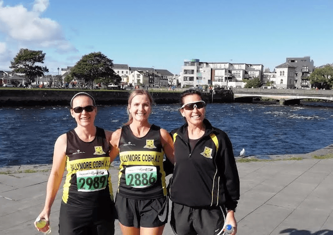 Ballymore-Cobh  athletes on the run