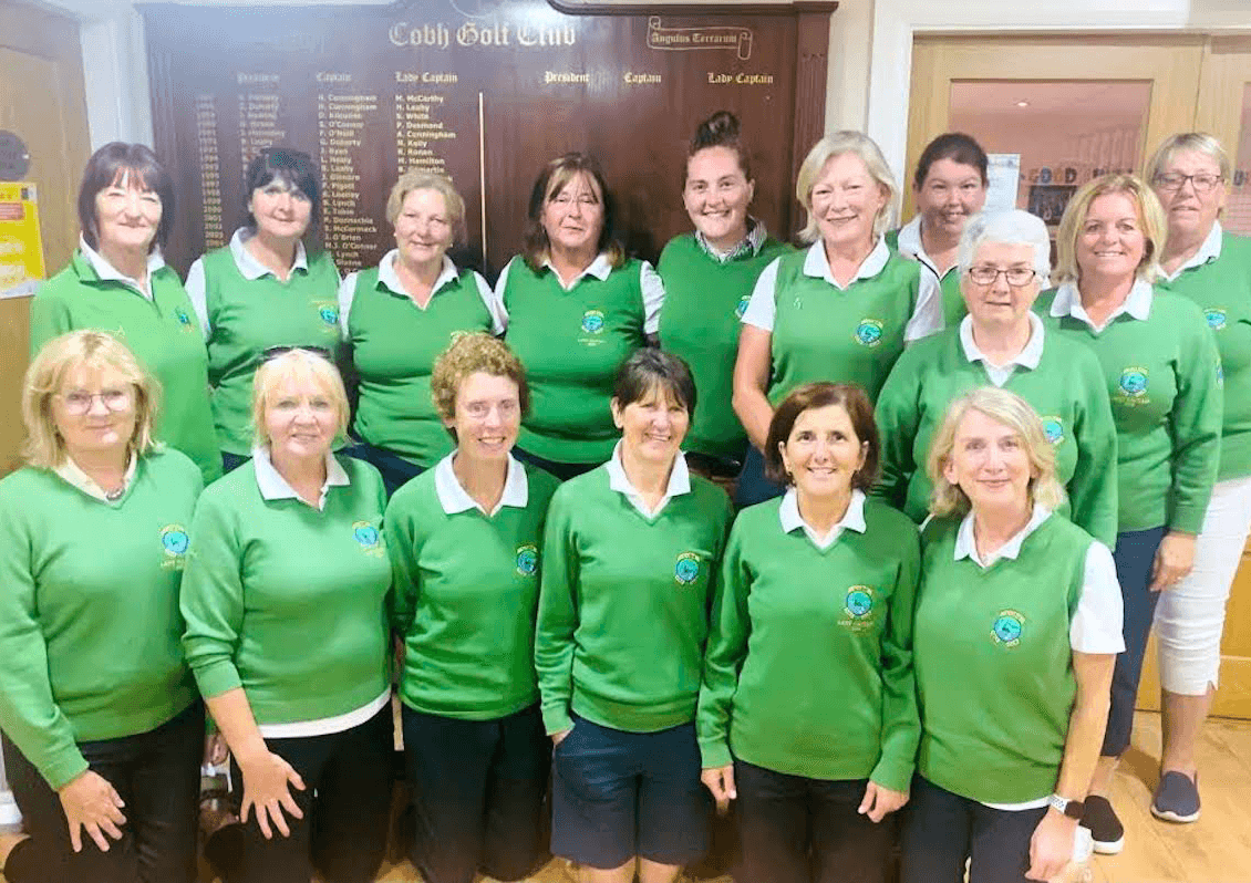 Cobh Ladies In Munster area golf final v West Waterford