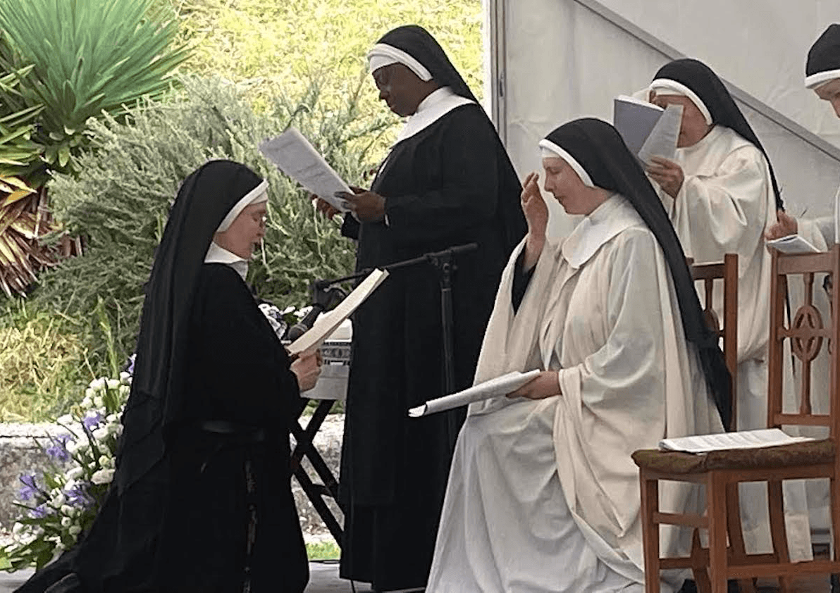 Final Professions at Benedictine  Enclosed order of Sisters in Cobh