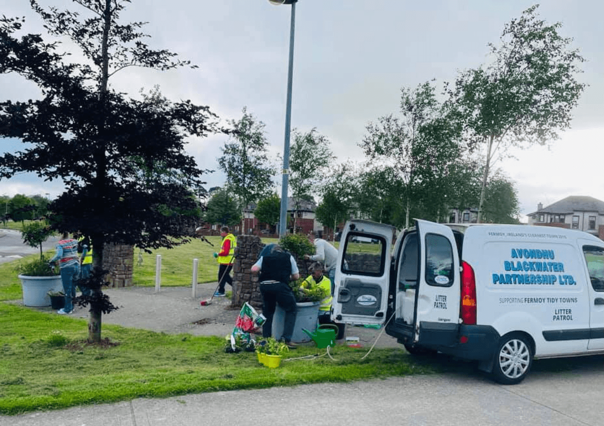 Fermoy's entry into this years Tidy Towns is showing great community spirit 