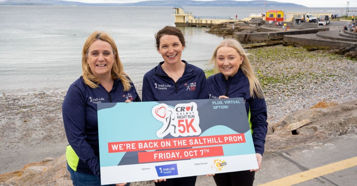 Croí Return to Salthill Prom for Annual Night Run