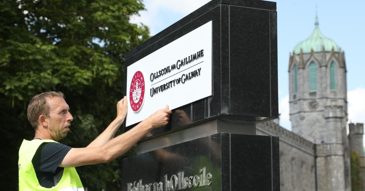 University of Galway Formally Unveils New Name and Brand