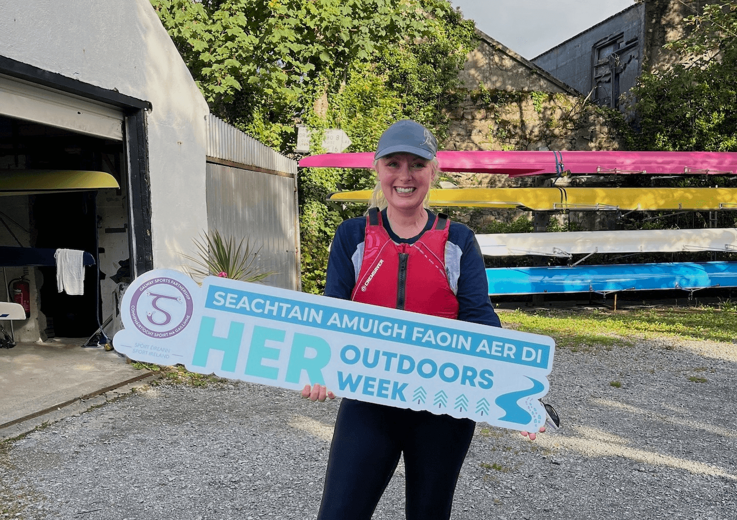 Rowing on the Corrib: A New Perspective During Her Outdoors Week