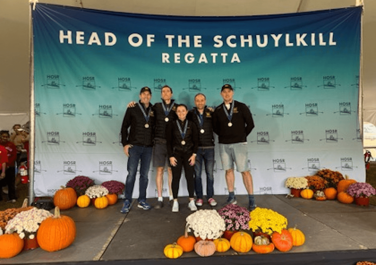 Tribesmen Rowing Club Masters Crew Shines on International Stage in Philadelphia