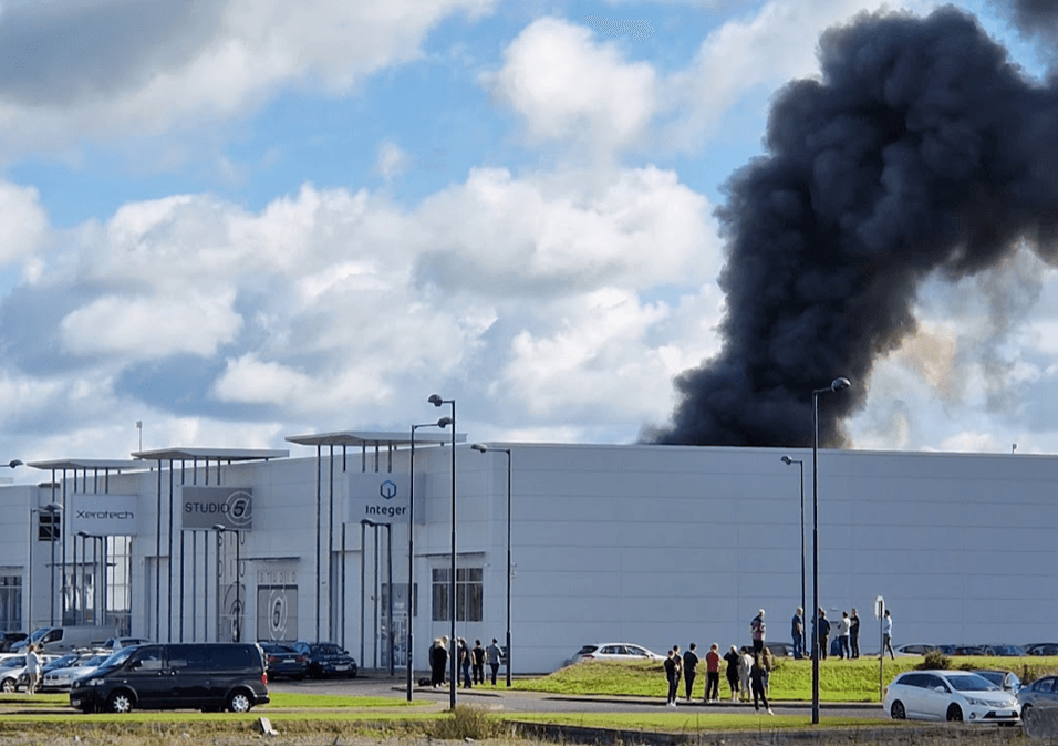 Major Fire Incident at Claregalway Corporate Park