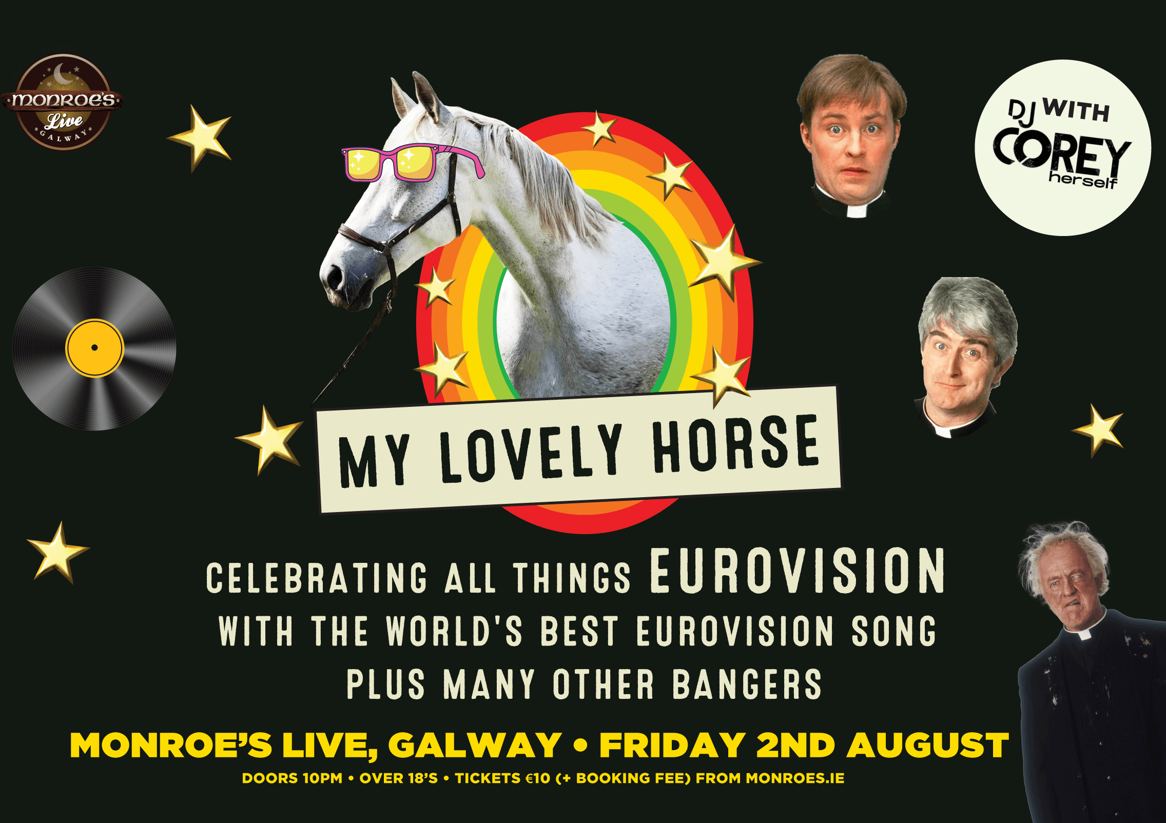 My Lovely Horse Eurovision Event at Monroe's Live