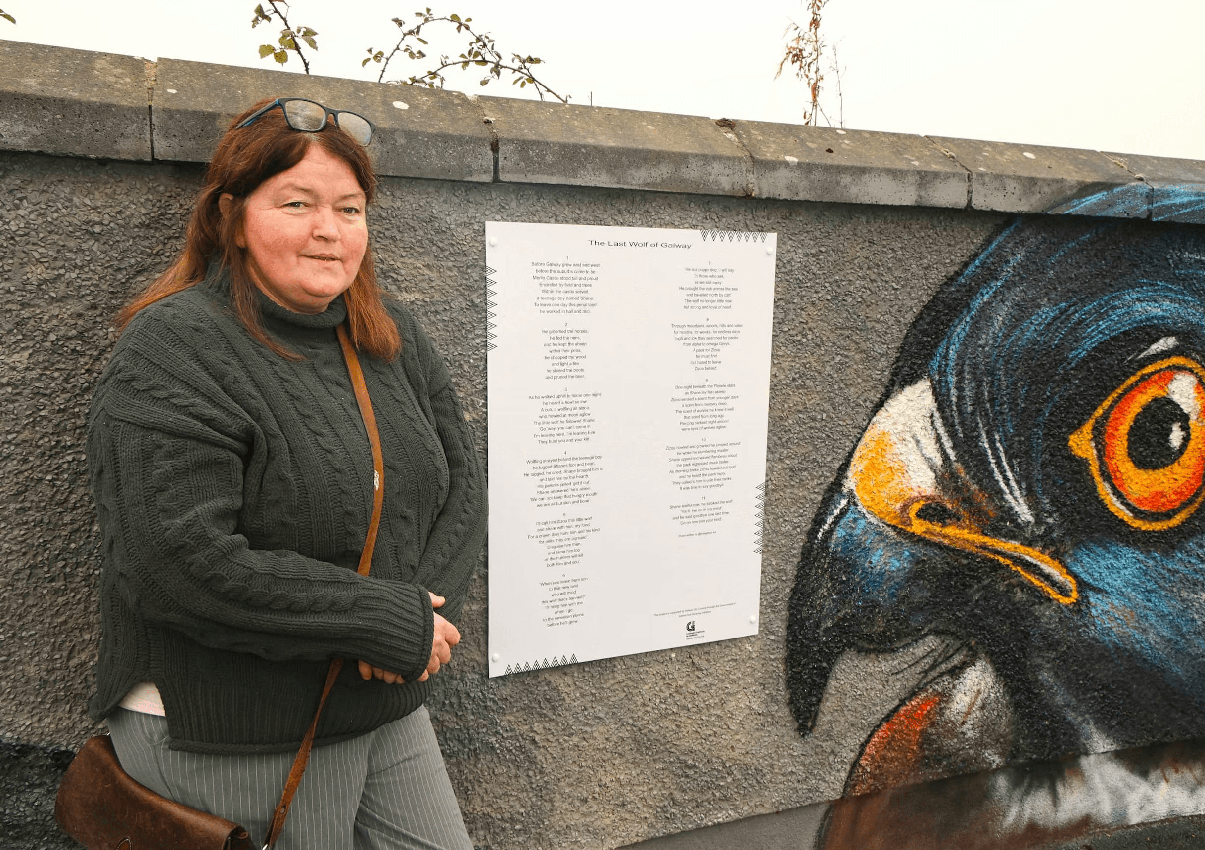 The Last Wolf of Merlin Woods Celebrated In Ballybane