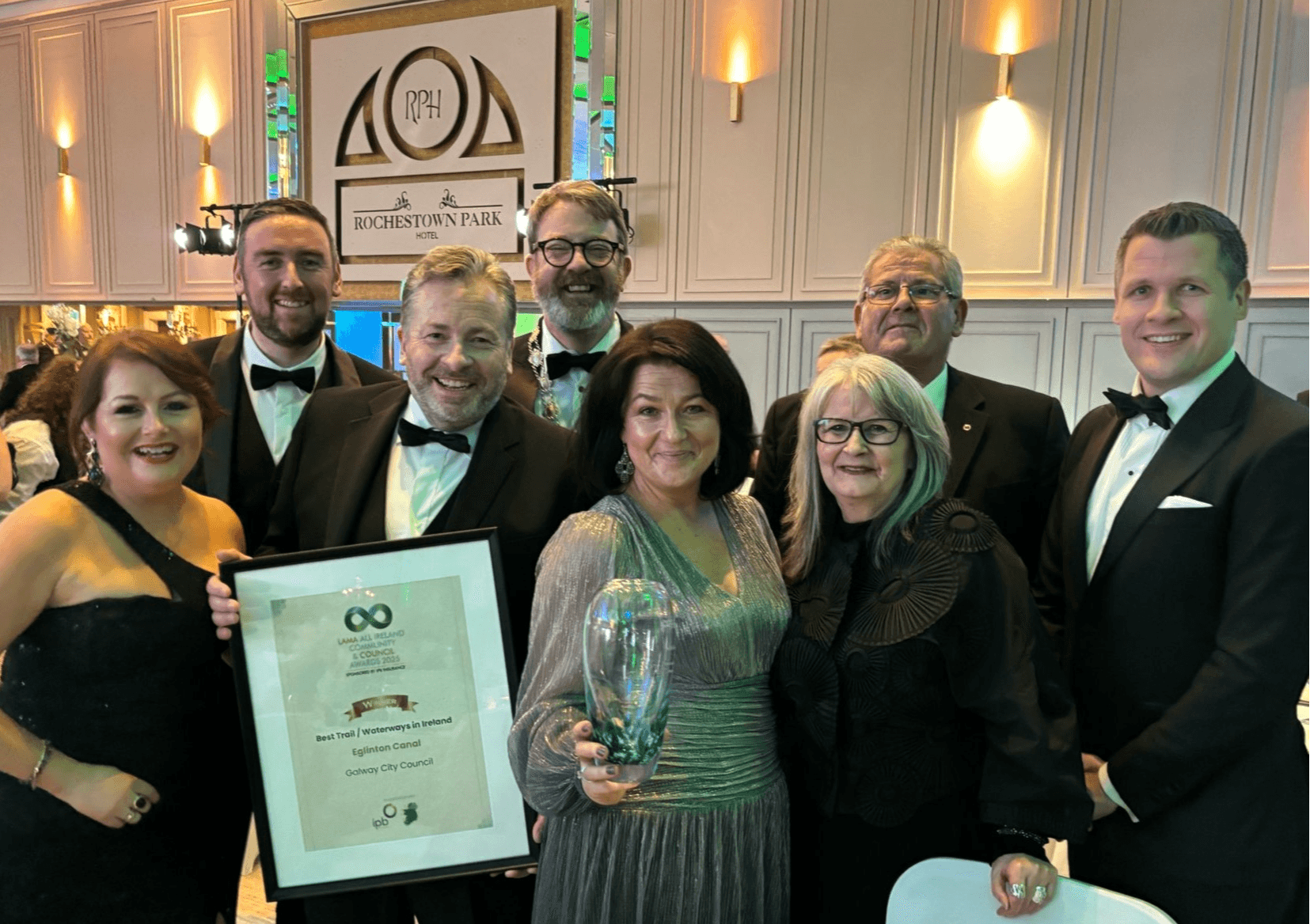 Eglinton Canal Wins Best Trail/ Waterway in Ireland Award
