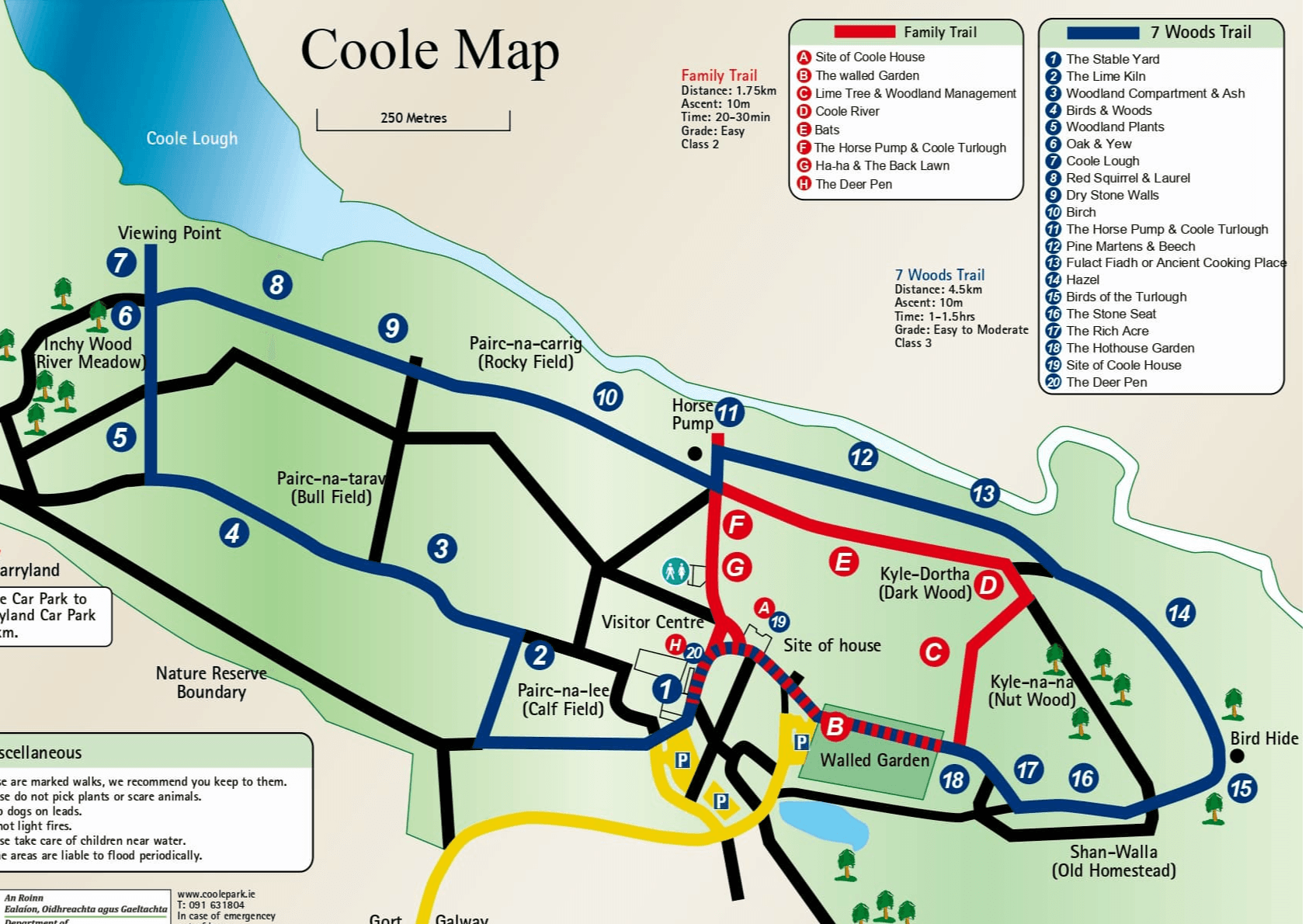 The Seven Woods Trail at Coole Park