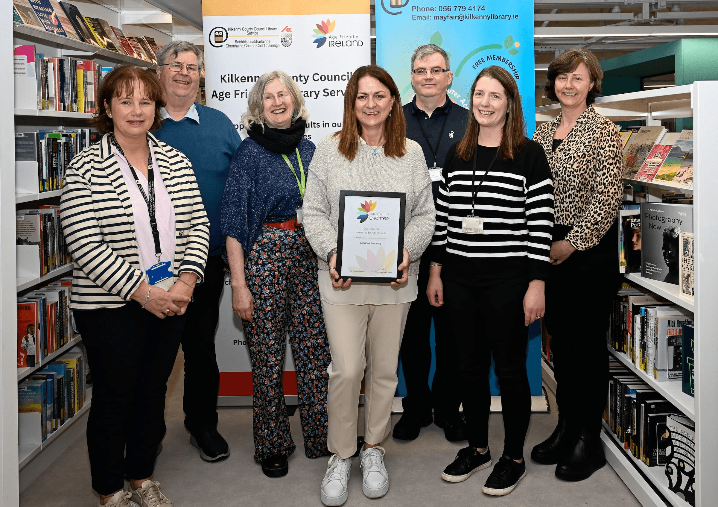 County Kilkenny Libraries Achieve Age Friendly Status 