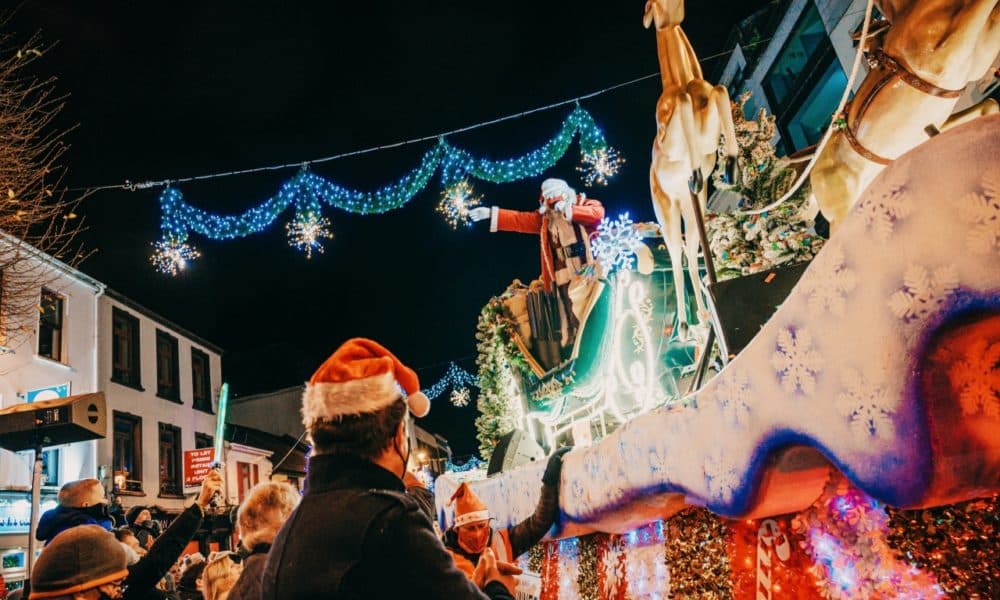 Christmas parades attracted over 25,000 people to town