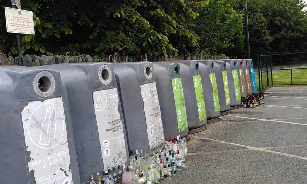 "The bottles left there are unsightly" - Green Party Representative