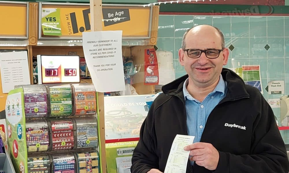 Beaufort Lotto winner scoops over €250,000!