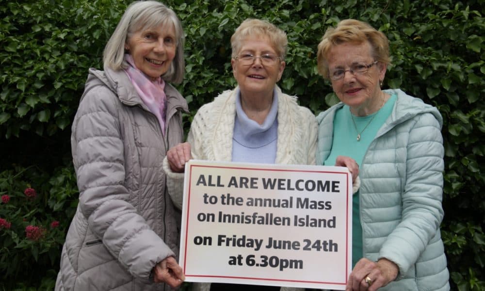 Annual Mass on Innisfallen Island returns