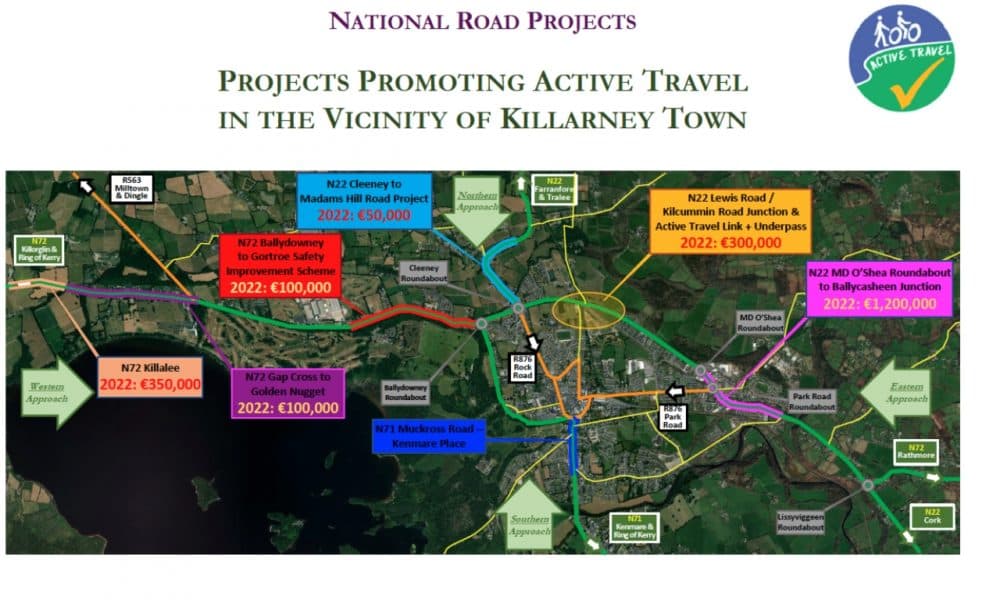 Changes in the pipeline for Killarney roads