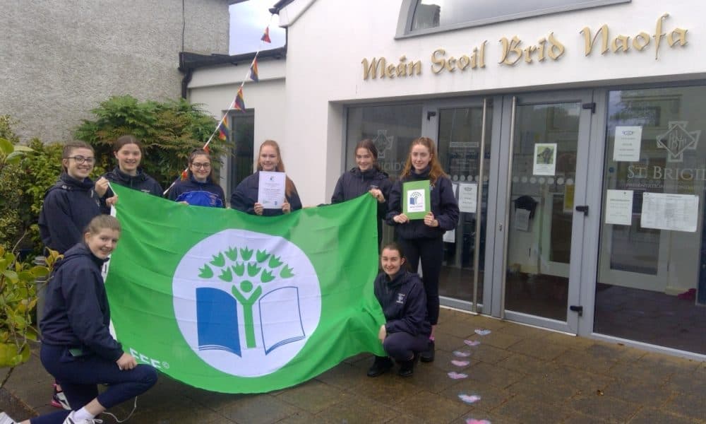 Colourful week as hard-working students receive two flags