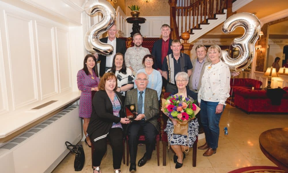 Donie retires from business group after 23 years service