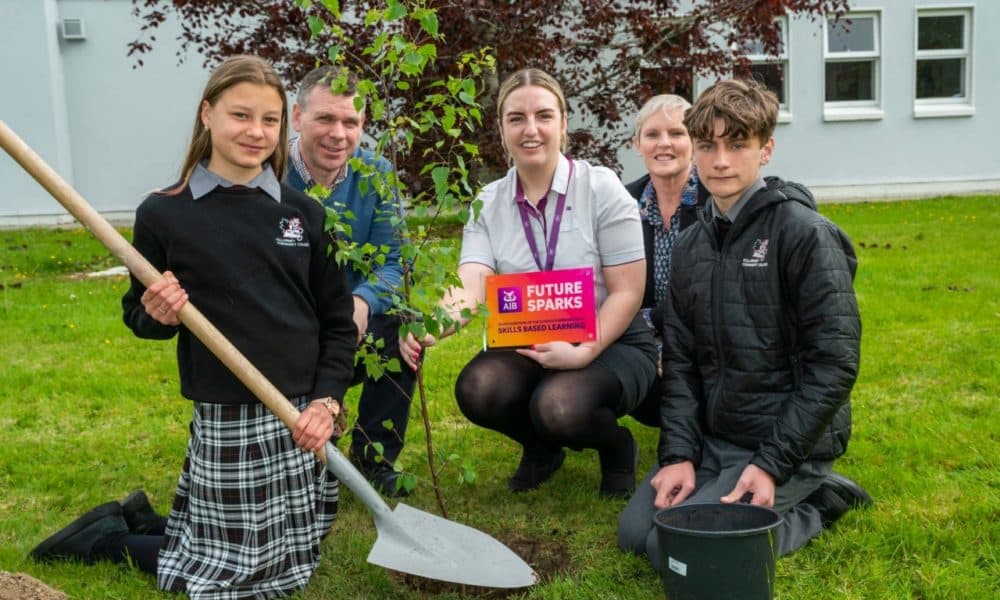 Community College students recognised by AIB's national life skills pr