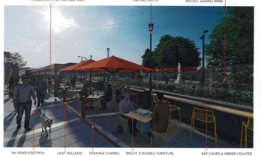 Outdoor dining gets the green light