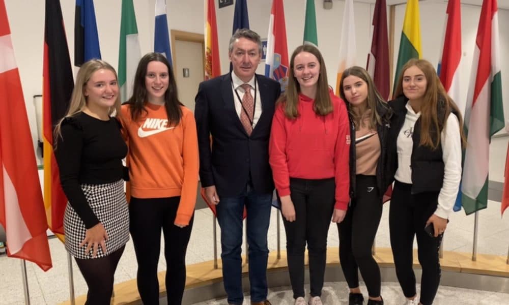 St Brigid's students enjoy trip to Brussels