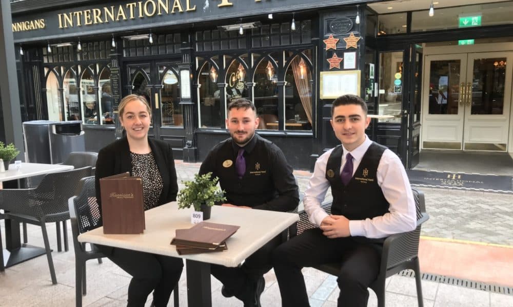 Outdoor dining opens in Killarney