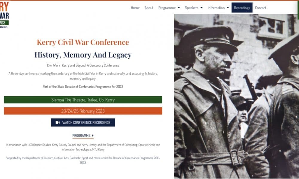 Recordings of Kerry Civil War conference now available online