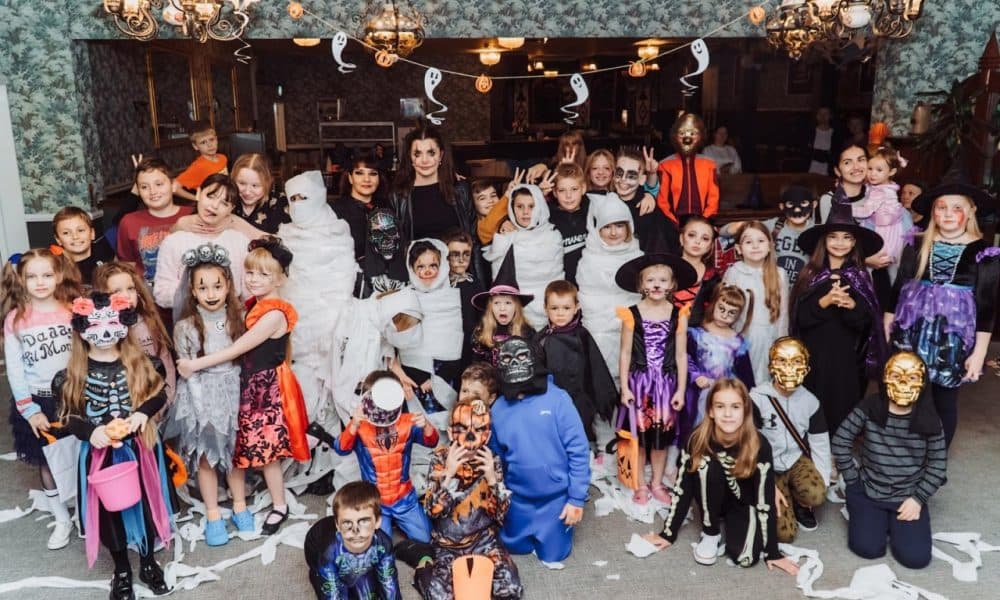 50 Ukrainian children experience Halloween for the first time