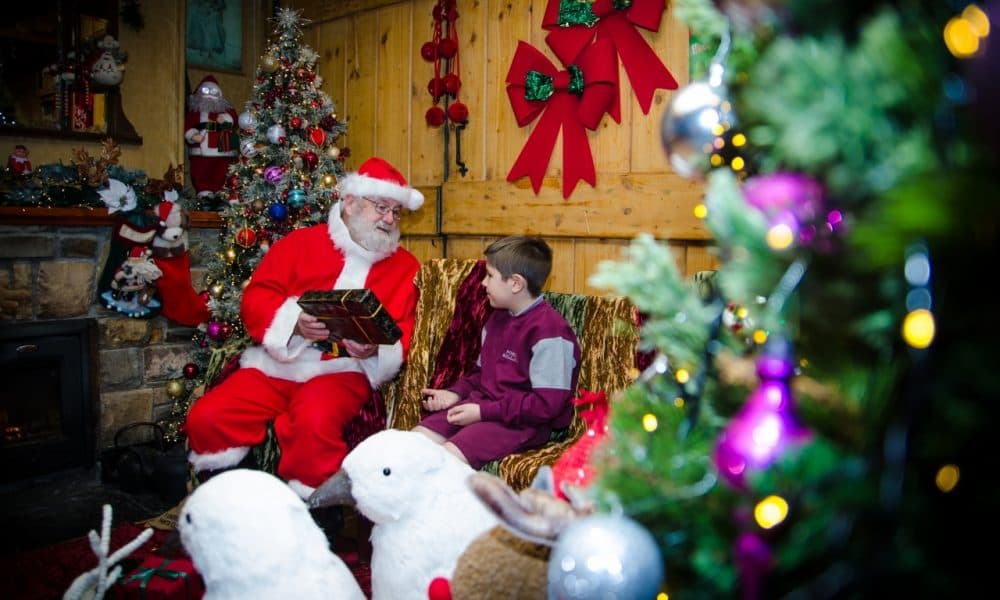 Santa at Kate Kearneys Cottage