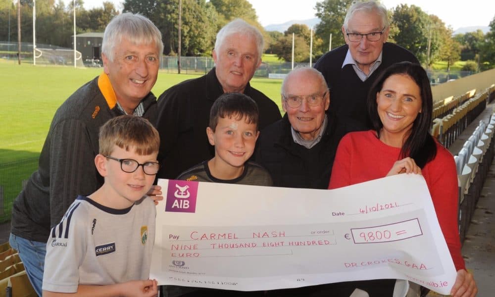 Carmel wins €9,800 in Dr Crokes GAA Club lotto 