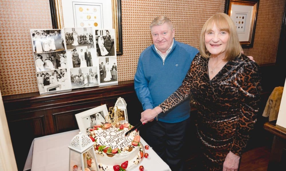 Couple celebrate 50 years of marriage