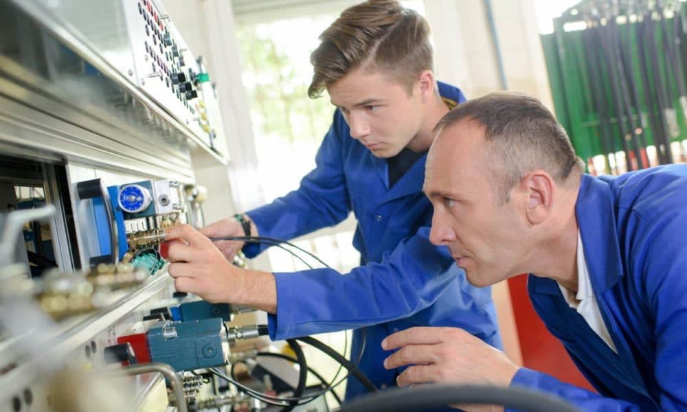 Earn while you learn with apprenticeship training