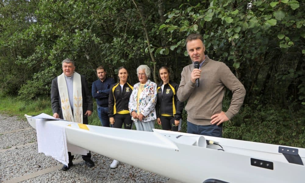 Kathleen honoured as new boat is launched