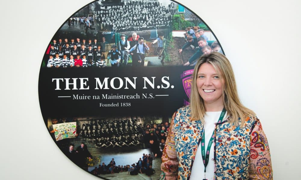 Mary makes history as The Mon's first ever female Principal