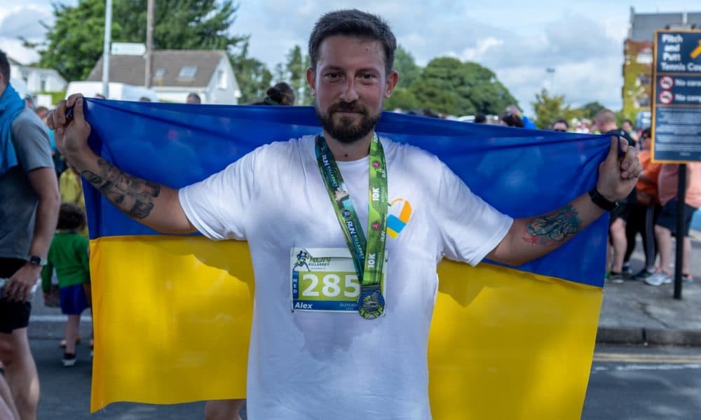 Ukrainian team take part in 10km Killarney Run