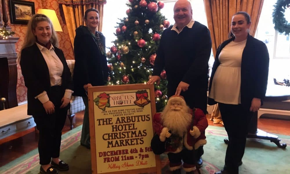 Christmas charity market at Arbutus