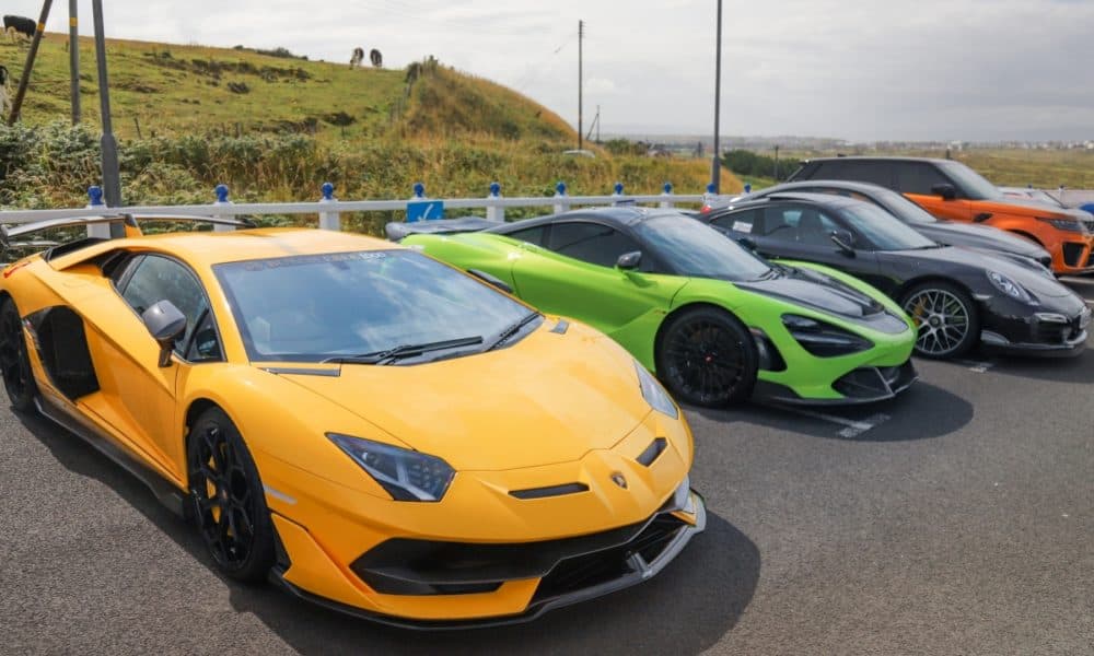 Supercar charity run to finish at racecourse