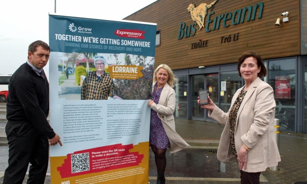 Stories of hope and recovery go on tour at Tralee Bus Station