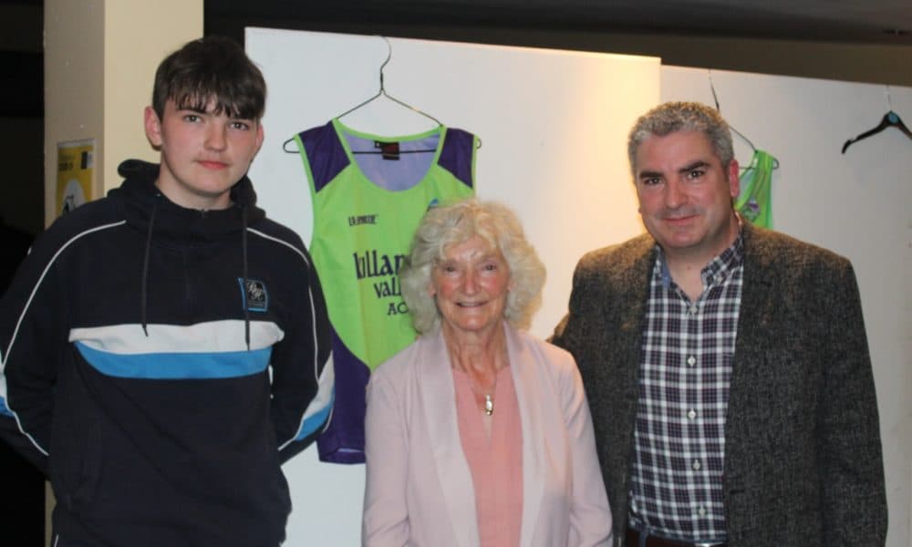 Eileen rewarded for her dedication to athletics