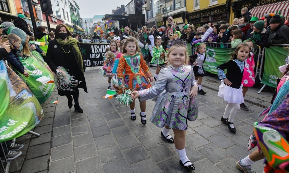 Colour, cheer and lots of fun as thousands celebrate St Patrick's Day