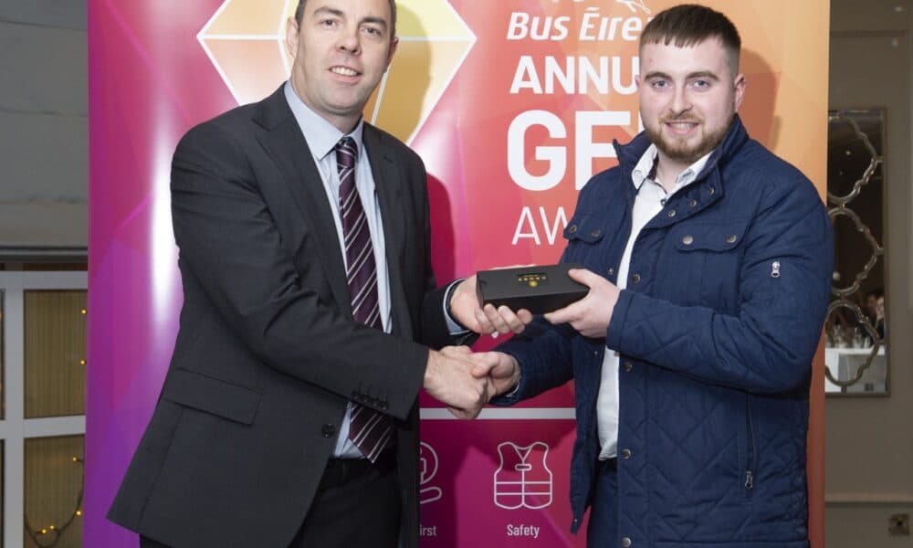 Killarney man is Bus Éireann’s Apprentice of the Year