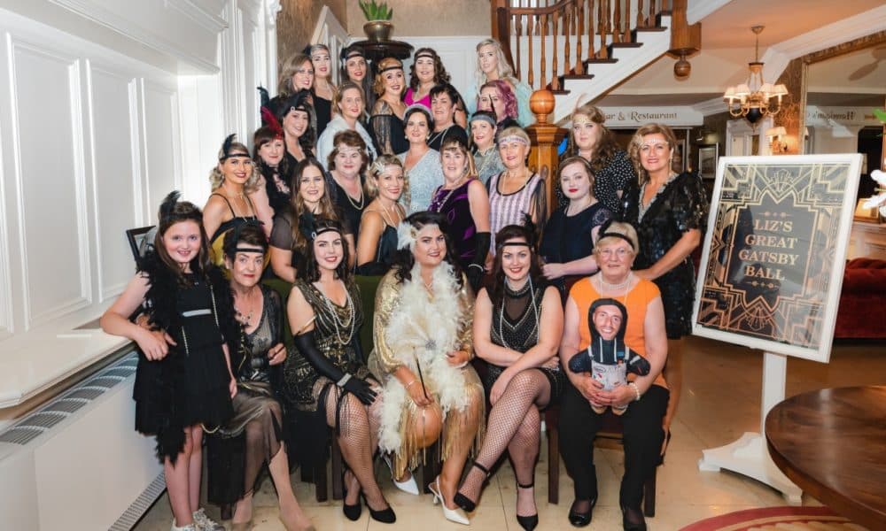 Liz loved Great Gatsby themed hen night