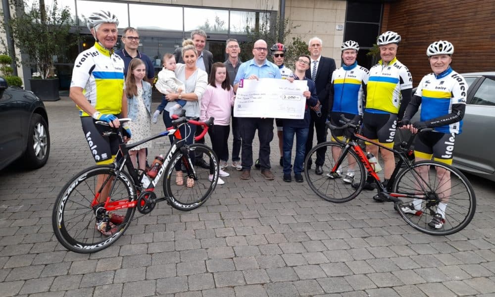 Cyclists raise funds for Down Syndrome Kerry