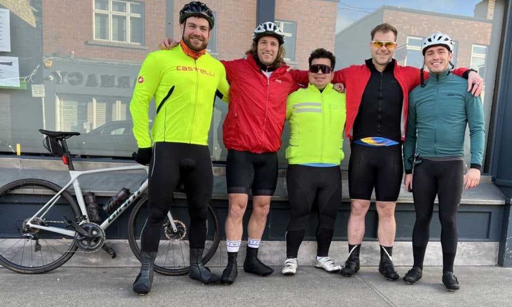 Damien plans mammoth cycle for men's health charity