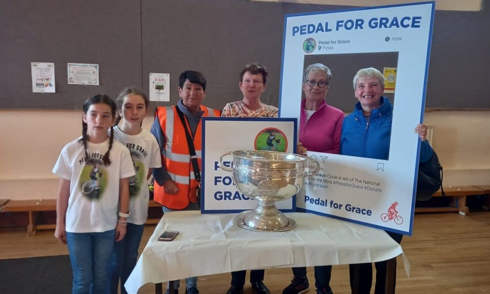 Pedal power as community pull together for Grace