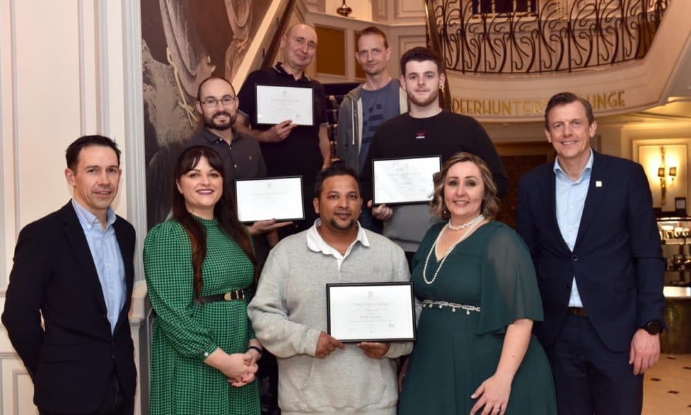 Staff awarded for their hard work and dedication