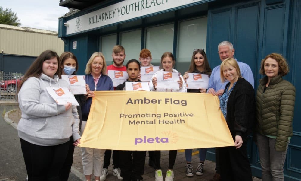 Youth reach Amber status for promoting positive mental health