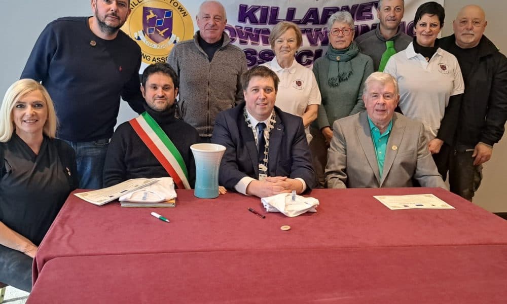 Killarney twinned with Italian town